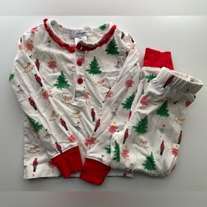 Ishtex Nutcracker Christmas Pajama Set / Size 18m / VGUC